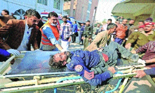 attack at mosque in Pakistan