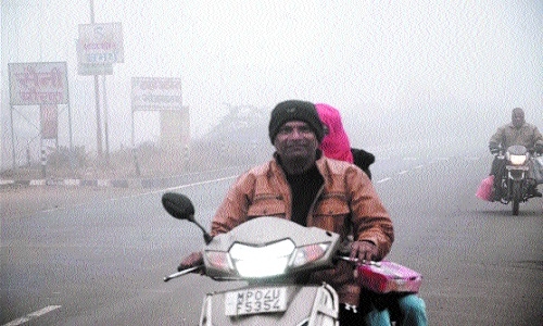 Biting cold continues in MP