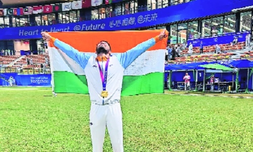 Asian Games gold much 