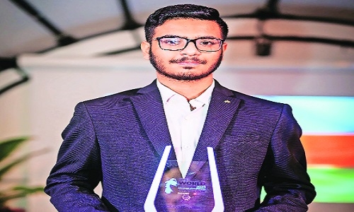 Raunak is second best 