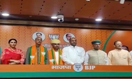 Karni Sena founder Kalvi join BJP 