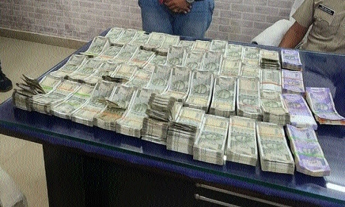 2 arrested with huge cash in State Capital - Vimarsana News