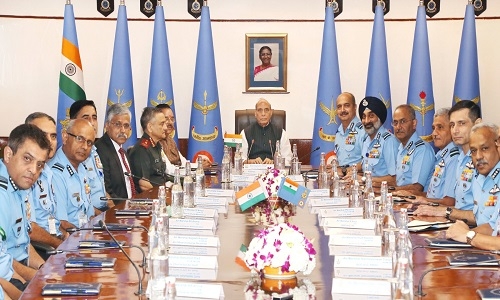 New trends emerging in air warfare: Rajnath - Vimarsana News