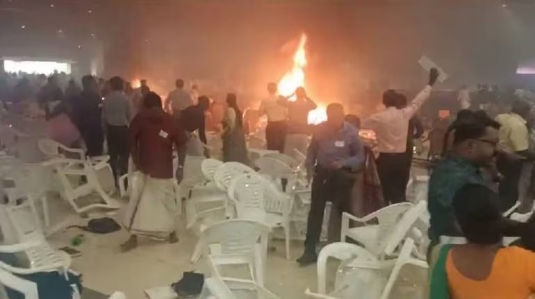 TRIPLE BLASTS at Christian religious gathering in Kerala - Vimarsana News