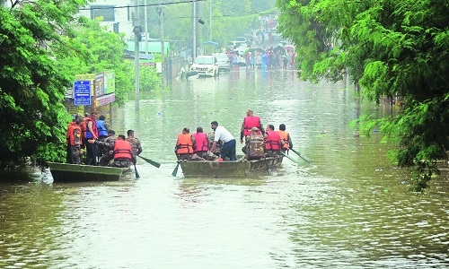 Solution to urban floods