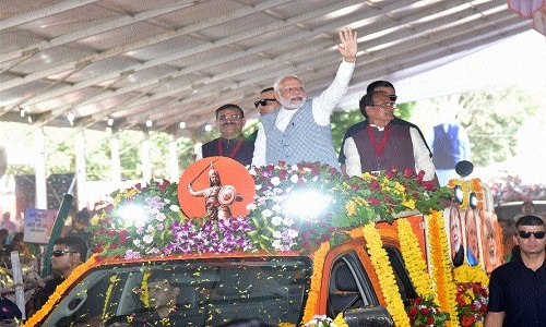 Elated to witness city's transformation: PM - Vimarsana News