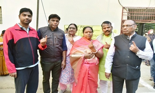 Polling on 7 seats of Bhopal