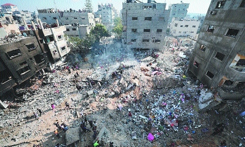 26 Palestinians killed in Israeli strike
