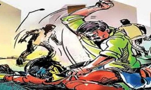 group clash in Majhgavan village