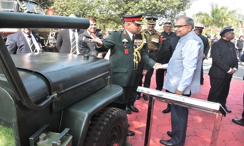 Jeep used by CQMH Abdul Hameed 