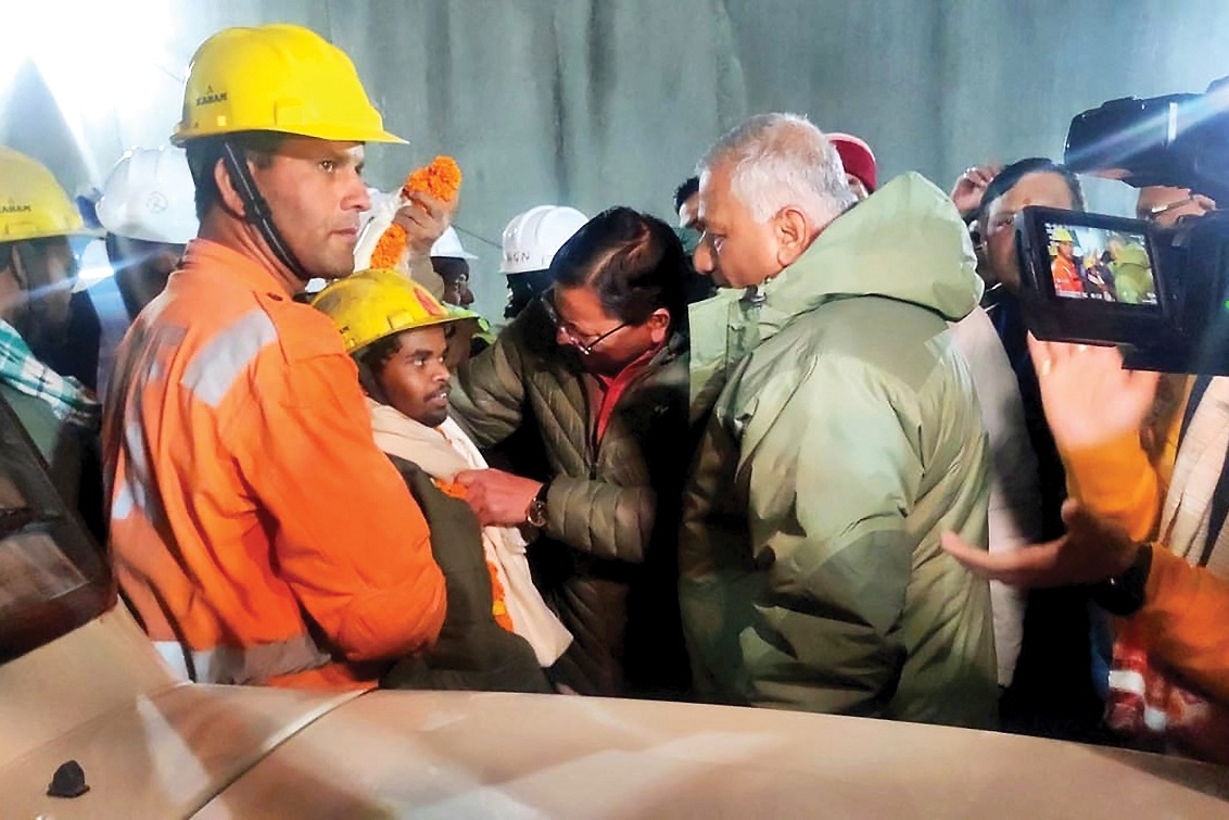 Uttarakhand CM Pushkar Dhami with