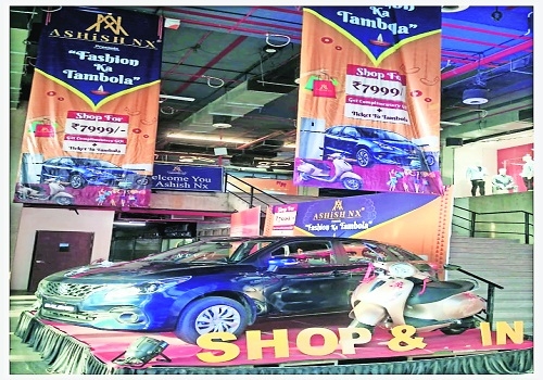 Ashish NX offers attractive prizes including car, scooter on shopping - Vimarsana News