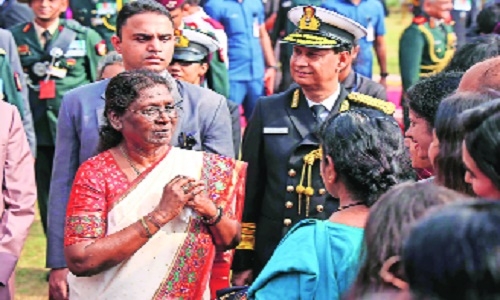 President reviews NDA passing