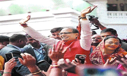 Sabhi ko Ram, Ram......tweets Shivraj ahead of BJP MLAs' meeting - Vimarsana News