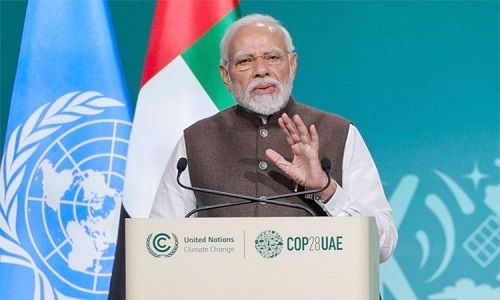 PM Modi launches at UN Climate Conference Green Credit Initiative