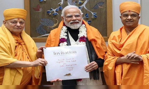 PM accepts invitation Hindu temple in Abu Dhabi