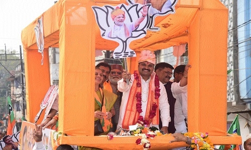 Abhilash Pandey takes out 'Jan Abhar Yatra' - Vimarsana News