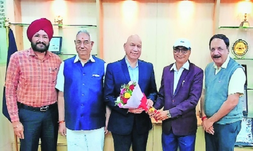 VTA welcomes Principal Chief Commr of I-T Yeshwant Chavan - Vimarsana News