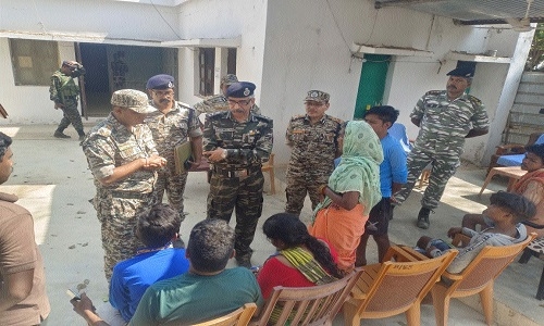 DGP Ashok Juneja visits ambush site