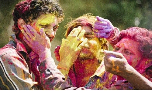 Holi festivities 