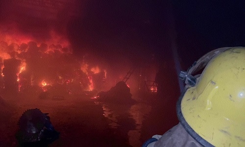 Fire breaks out in rice mill - Vimarsana News