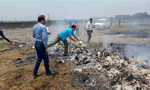 Govt documents found burning in WB; CBI suspects scam link - Vimarsana News