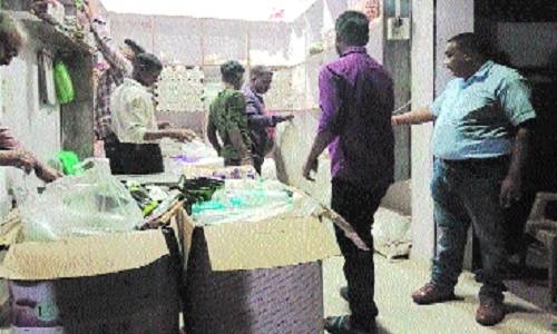 polythene seized 