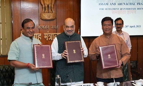Assam, Arunachal Pradesh sign pact