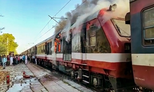 train catch fire