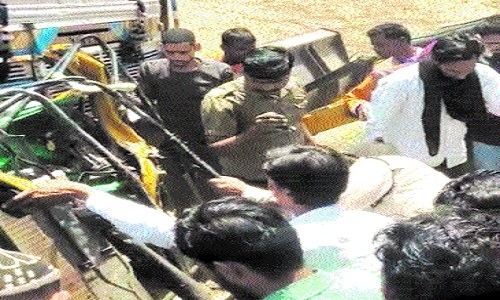 Three killed as truck runs over auto in Berasia - Vimarsana News