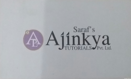 Saraf’s Ajinkya Tutorials