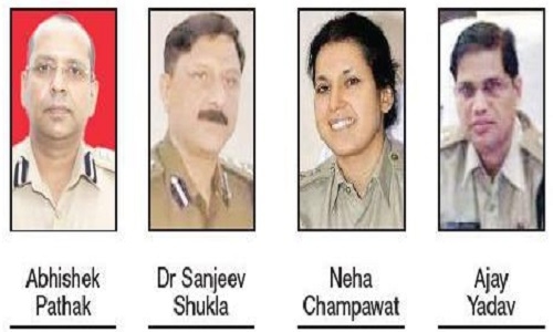 4 IPS officers of CG 