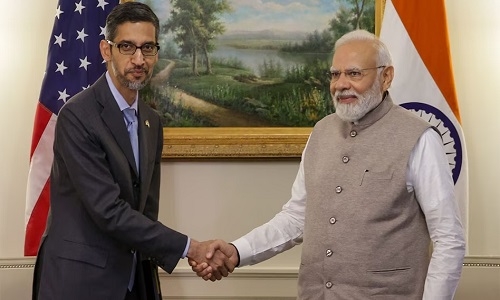 Google investing $10 bnin India's digitisation fund: Pichai tells Modi - Vimarsana News