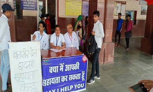 Help Desk concerning Balasore train accident set-up at rly station - Vimarsana News