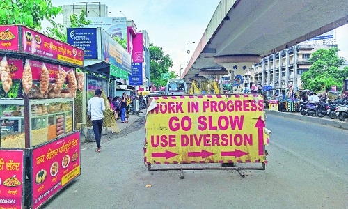 Dilapidated bridge on road near Panchasheel Square, a disaster waiting to happen! - Vimarsana News