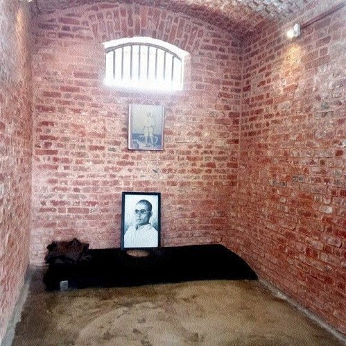 Vinayak Damodar Savarkars cell