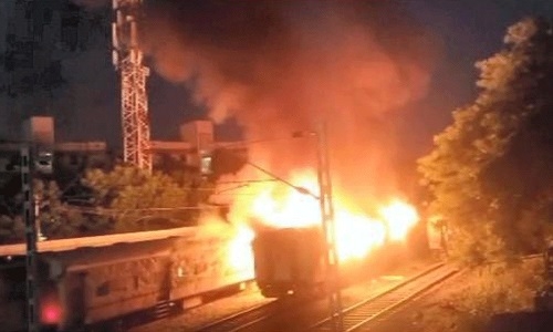 Tamil Nadu train fire 