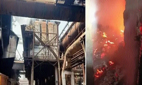 Fire breaks out at BF-6 