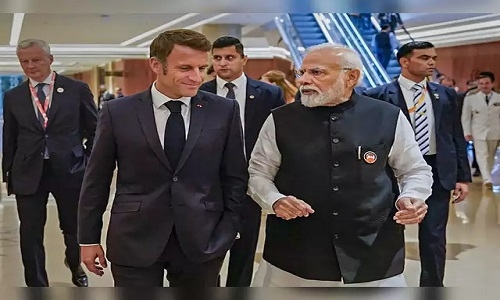 Modi, Macron