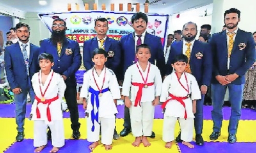 City karatekas win medals