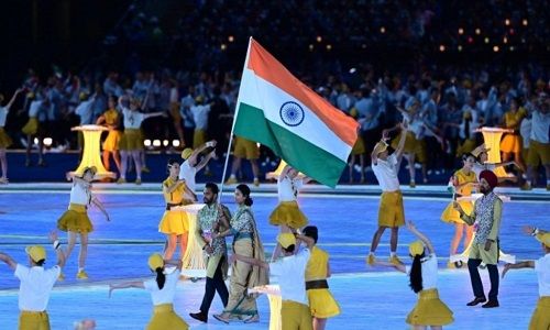 Indian contingent wins hearts at Asian Games opening