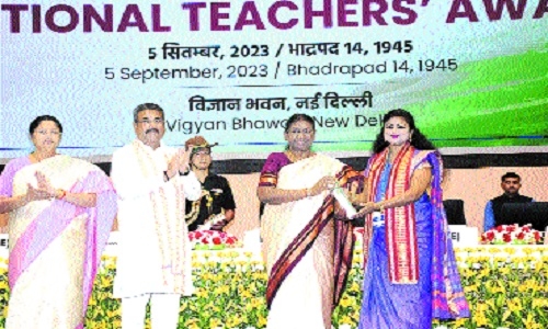 Five From State Get National Teachers Award 2023 The Hitavada