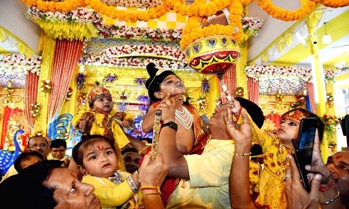 Janmashtami celebrated 