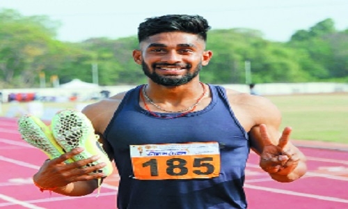 Bhure sprints to glory