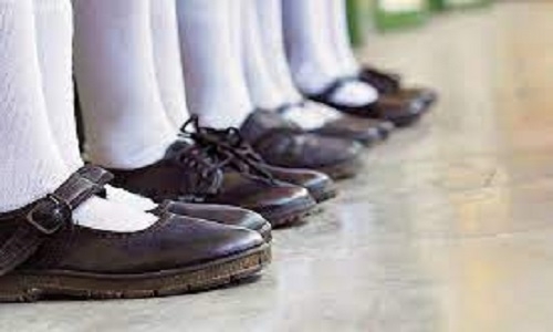 shoes to school students