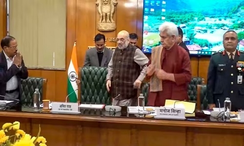 Shah instructs officials to strengthen counter-terror ops in J&K - Vimarsana News