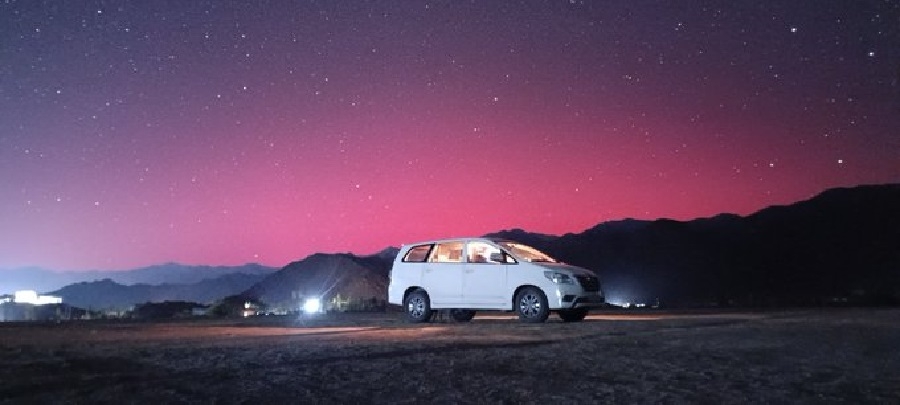 Aurora in Ladakh validate