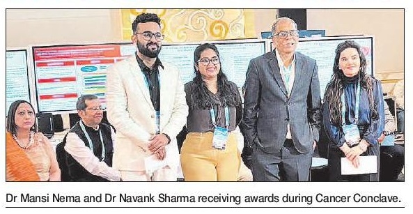 2 NSCBMC trainee docs bring laurelsin Apollo National Cancer Conclave ...