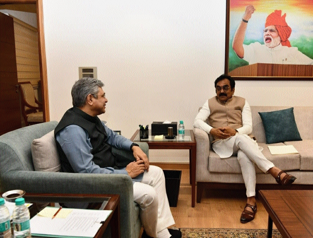 State PWD Minister Rakesh Singh 