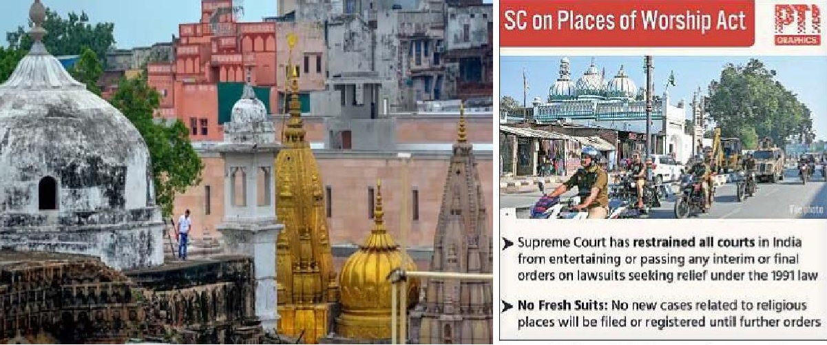 passing orders on religious places